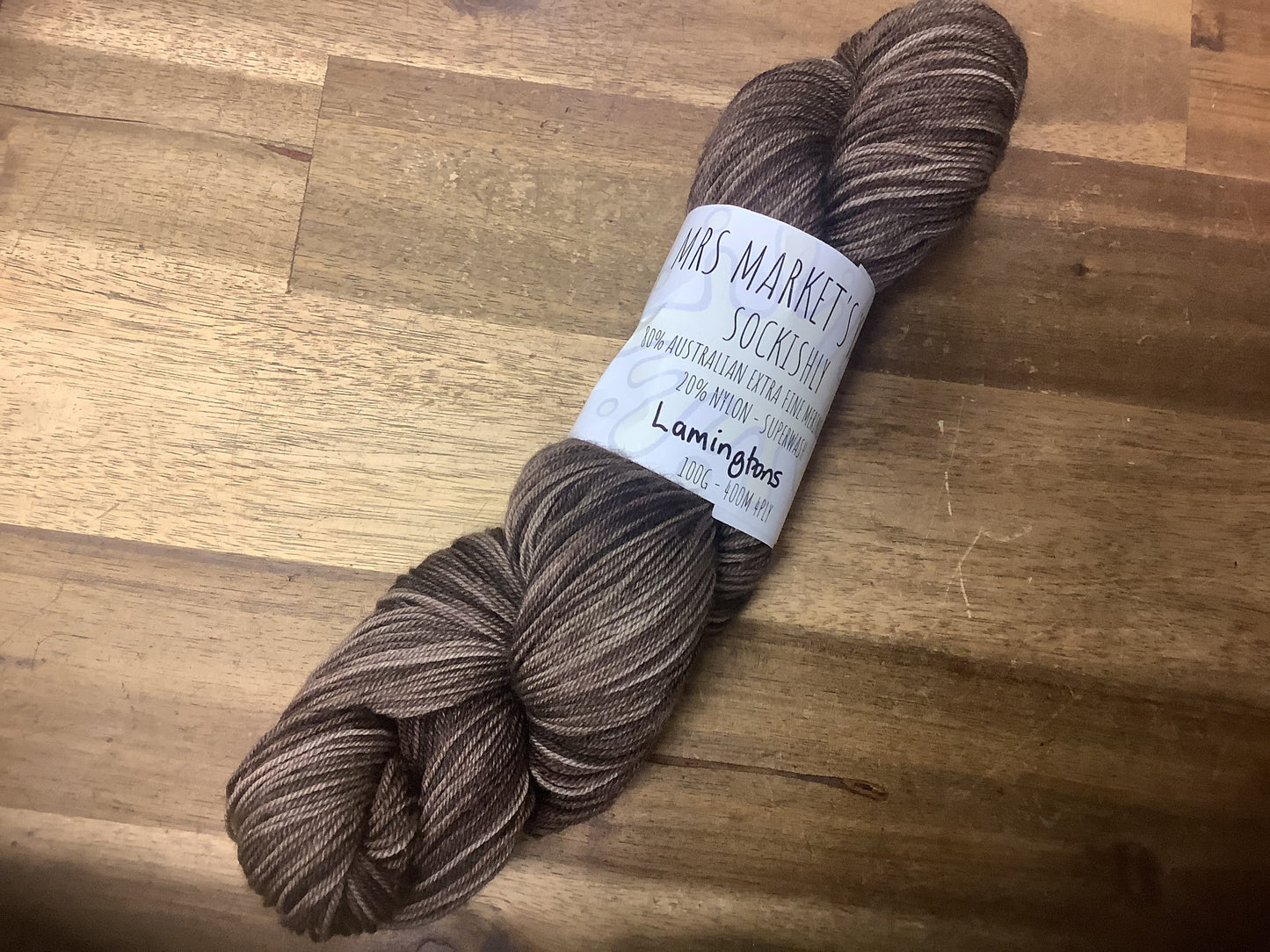 Mrs Market's Sockishly Hand Dyed Yarn 4ply