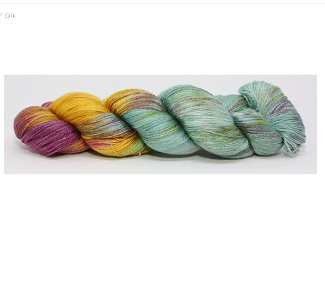 Fiori Lace Hand Dyed 2ply Yarn