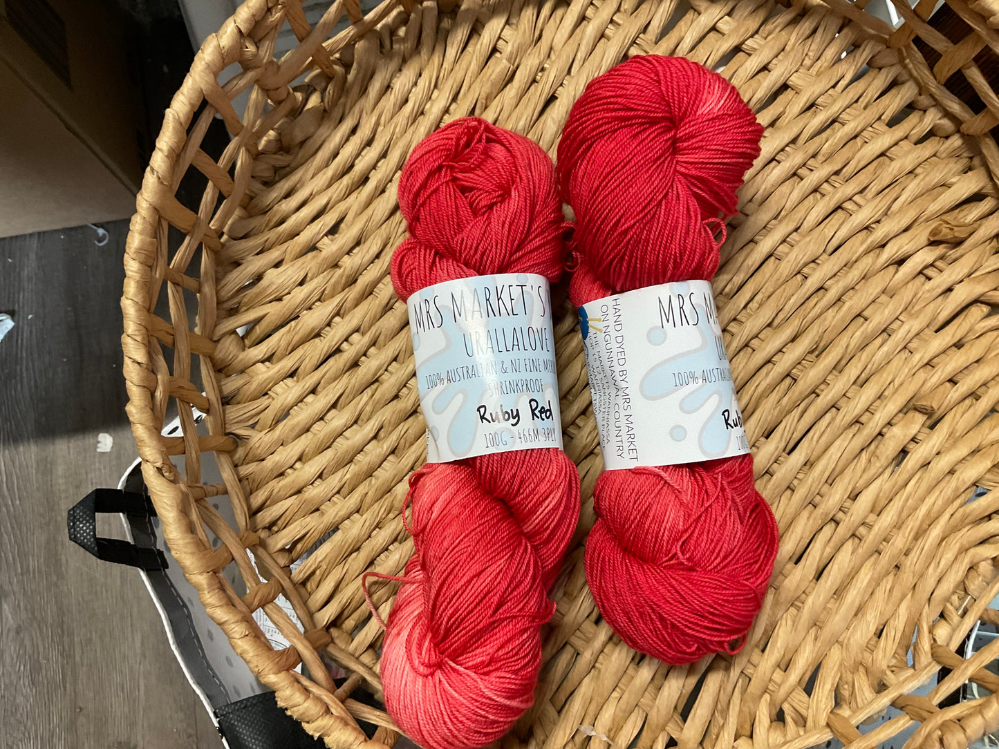 Mrs Markets Urallalove 3ply Hand dyed Yarn