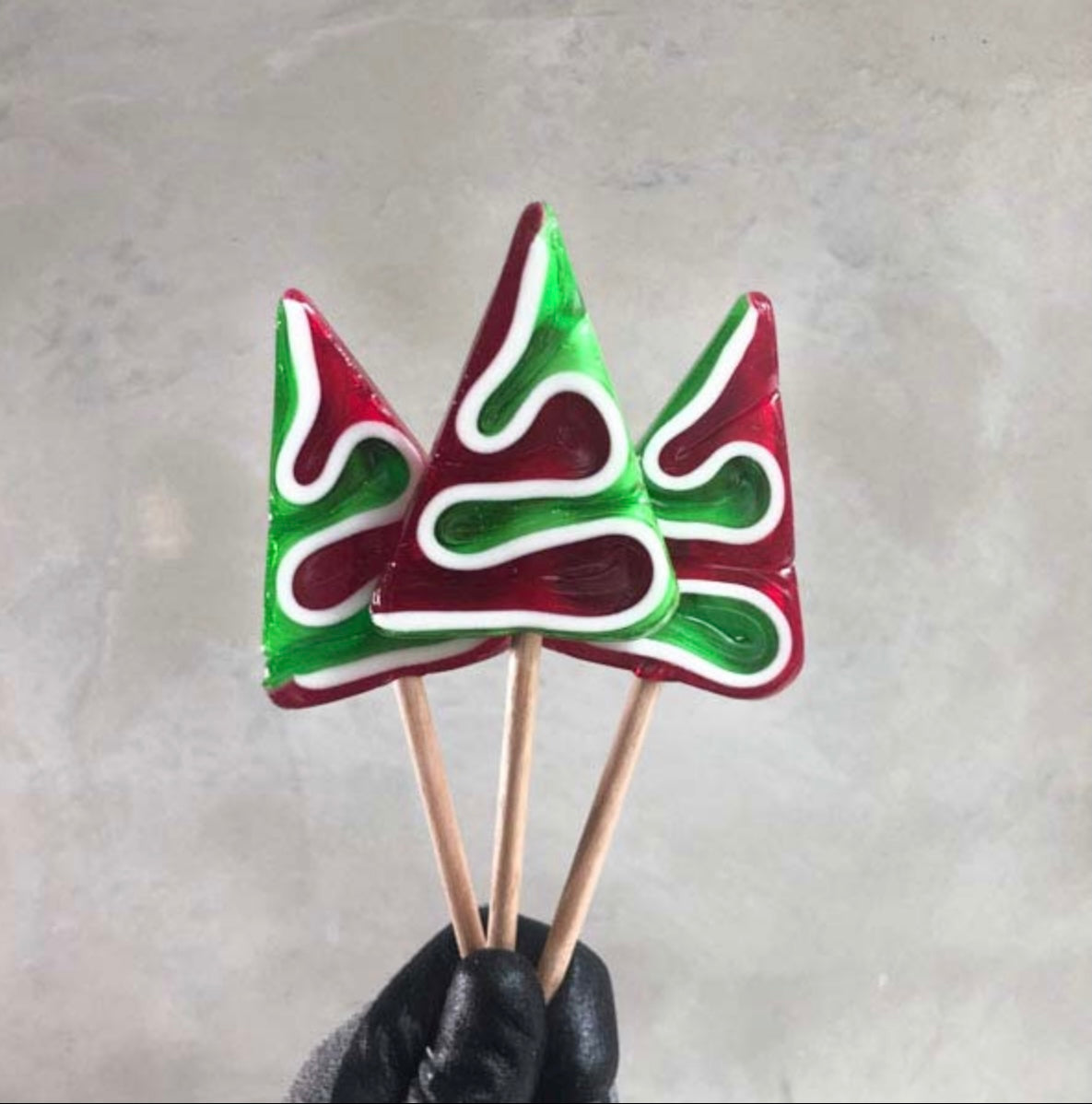 Christmas Tree Lollipops