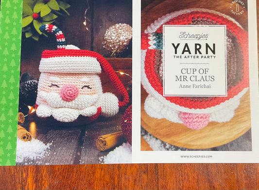 Cup Of Mr Claus Crochet Pattern