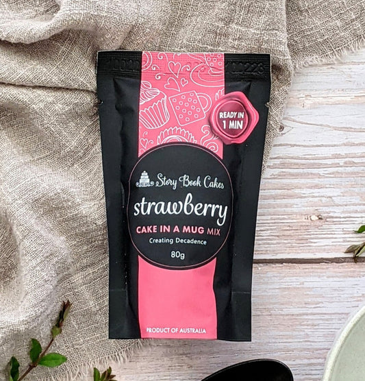 Strawberry Cake in a Mug 80g
