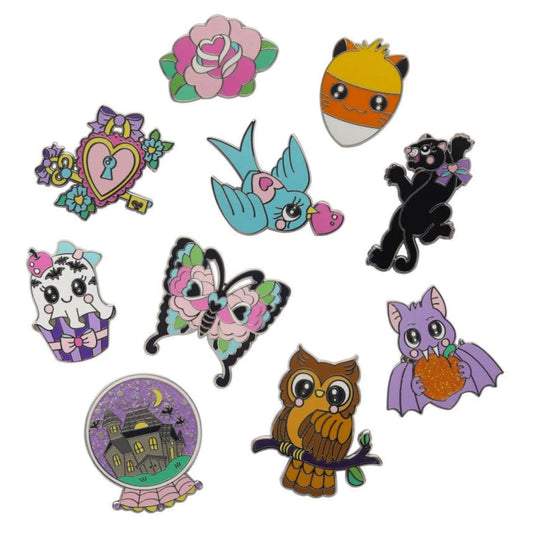 Erstwilder Cute & Spooky pins by Mimsy