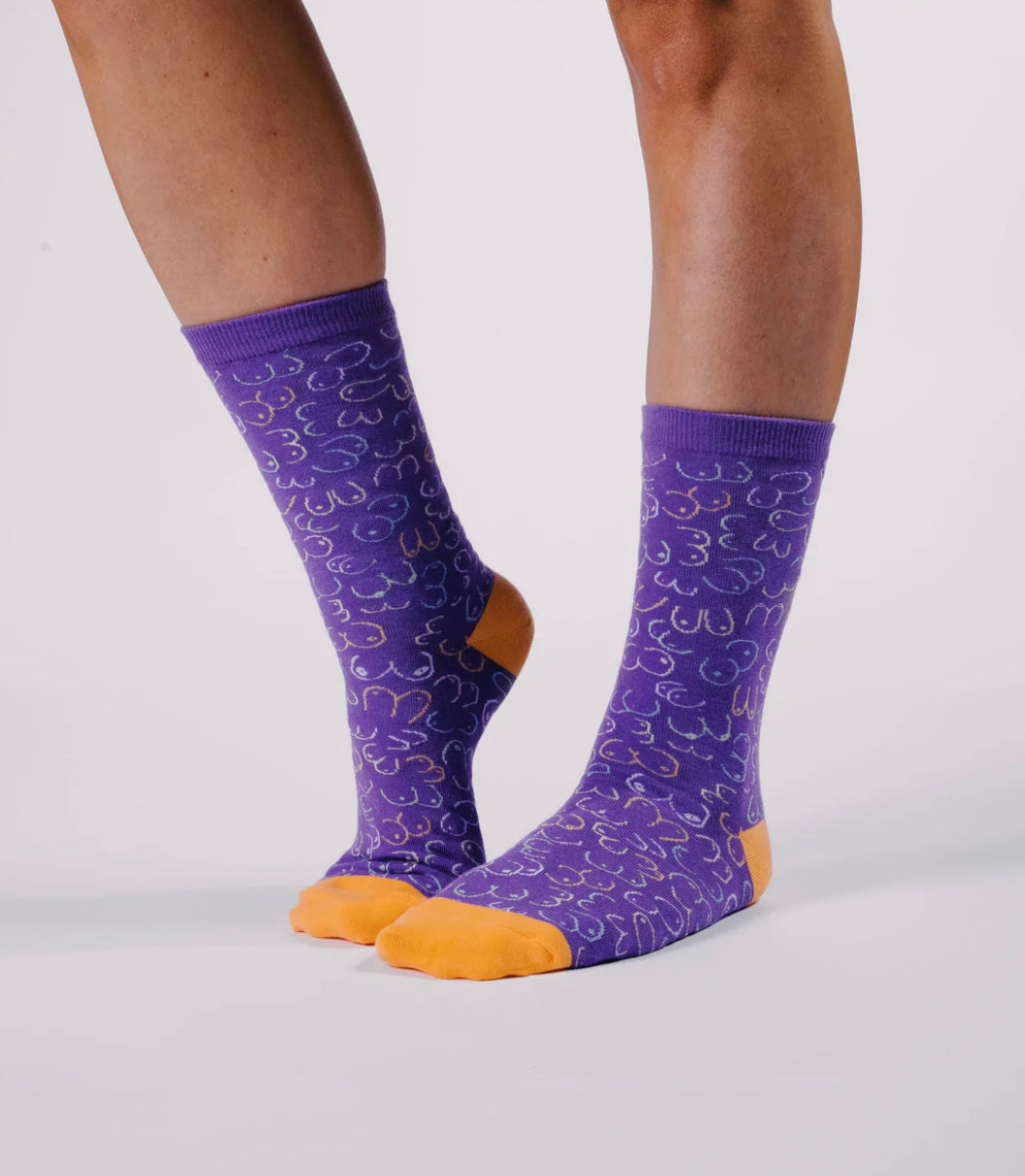 Tessellated Titties Socks  Medium