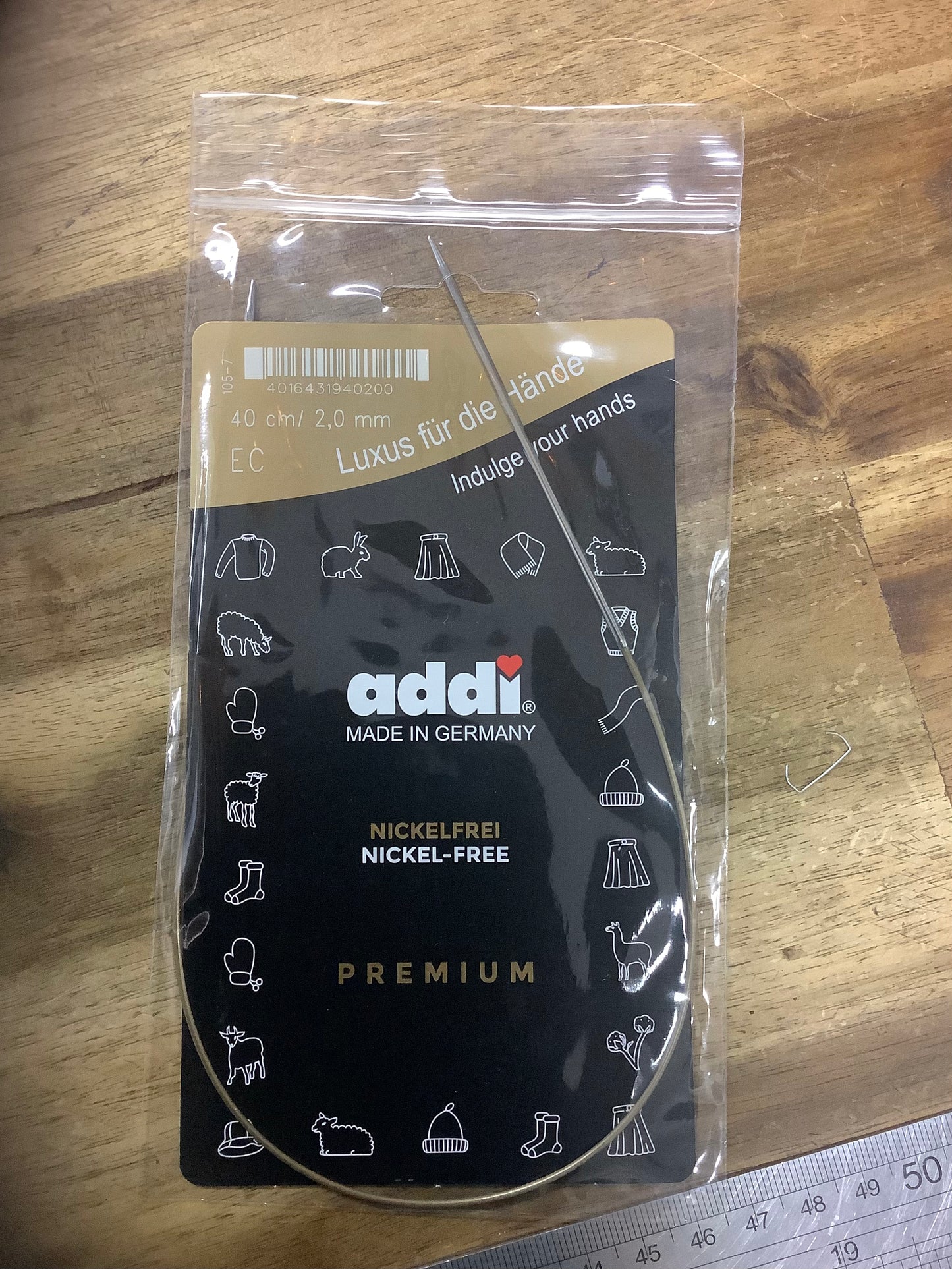 ADDI Fixed Circular Needles 40cm