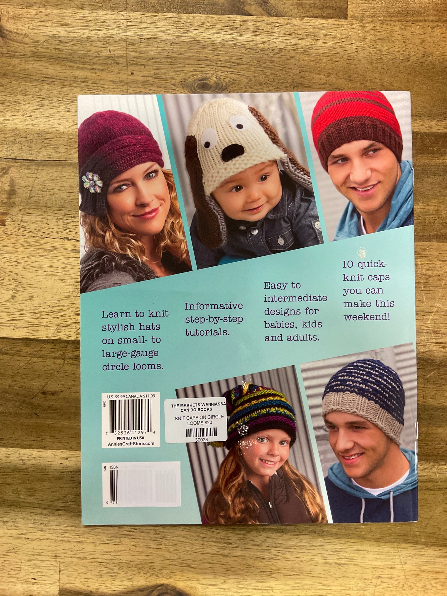 Knit Caps on Circle Loom Pattern Book