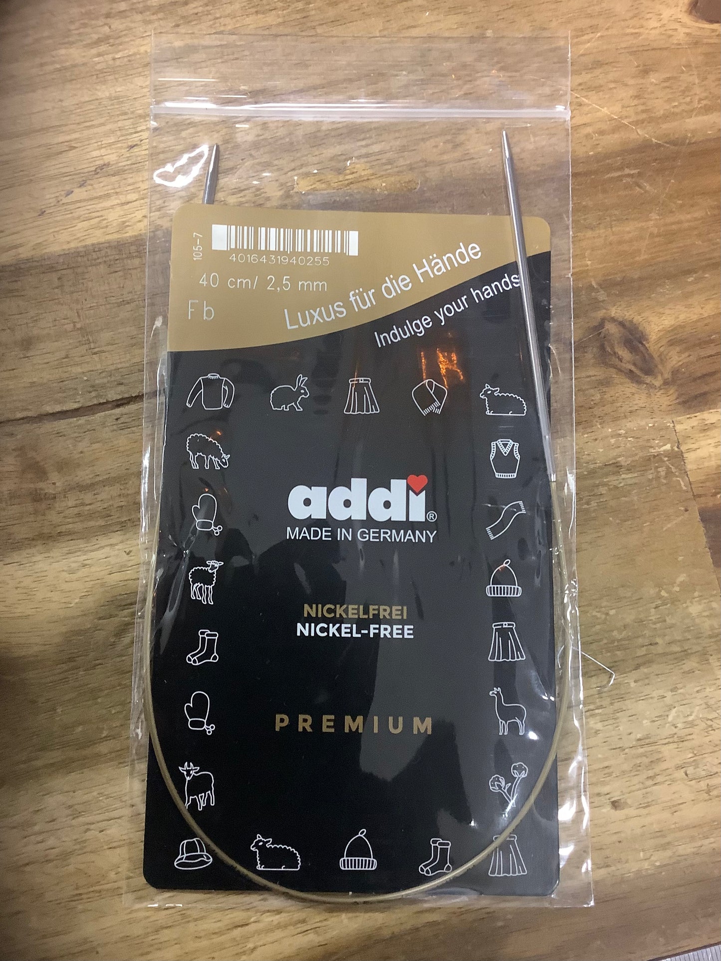 ADDI Fixed Circular Needles 40cm
