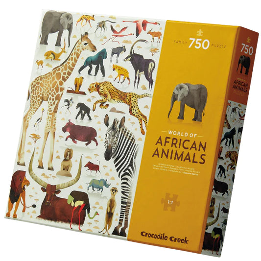World of African Animals 750piece Puzzle