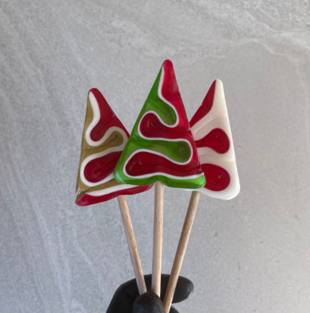 Christmas Tree Lollipops