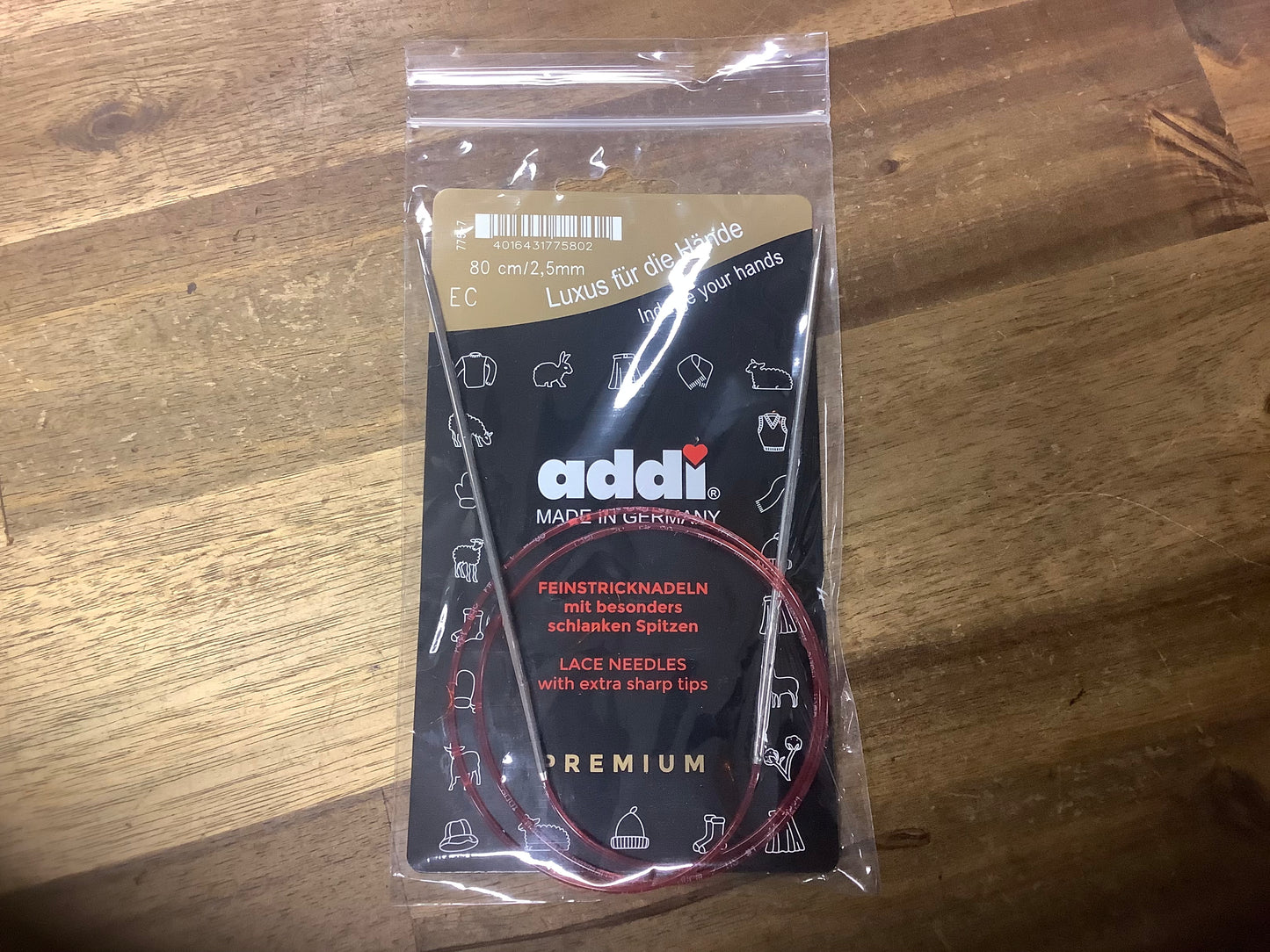 ADDI Fixed Circular Needles 80cm