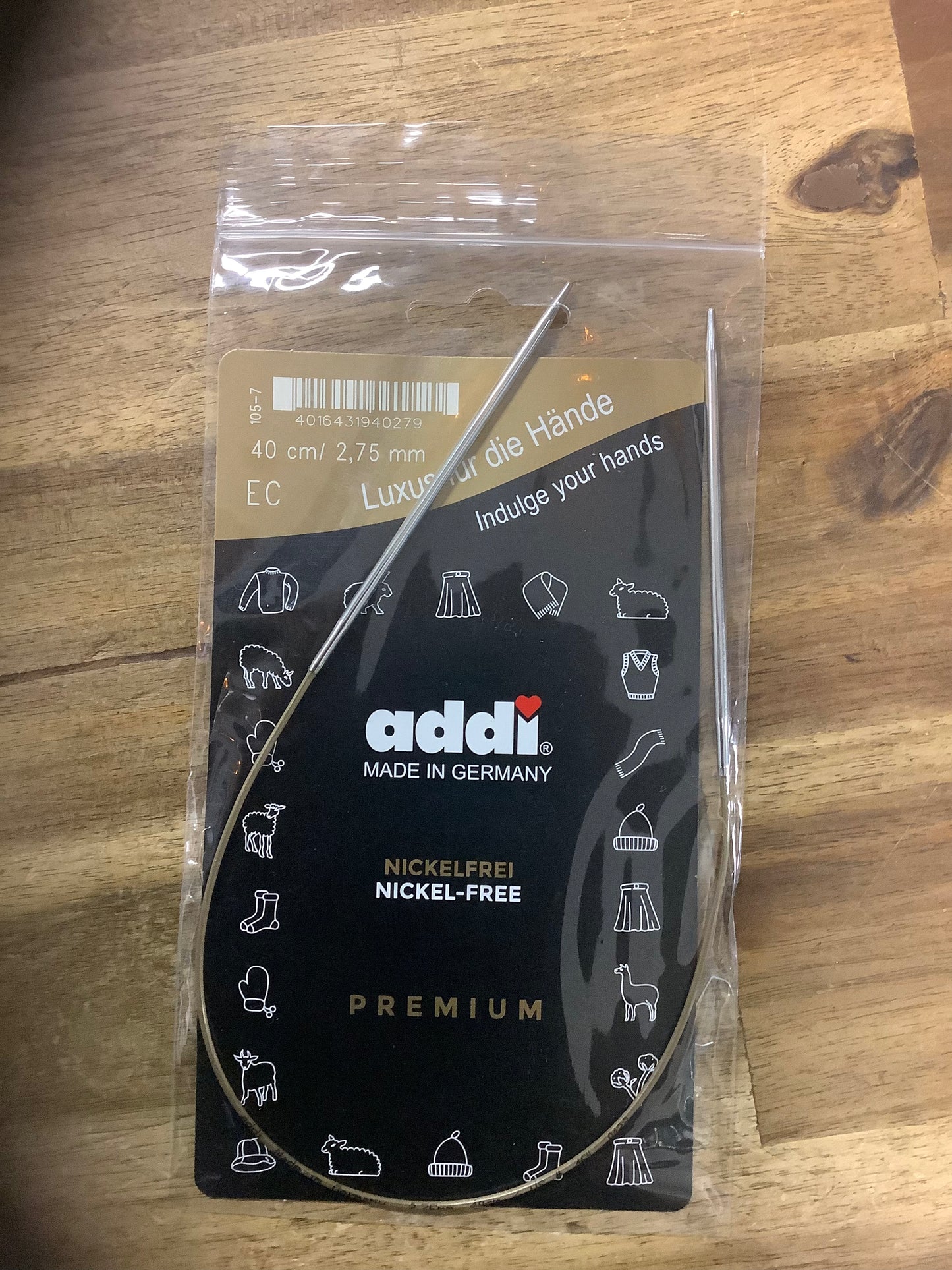 ADDI Fixed Circular Needles 40cm