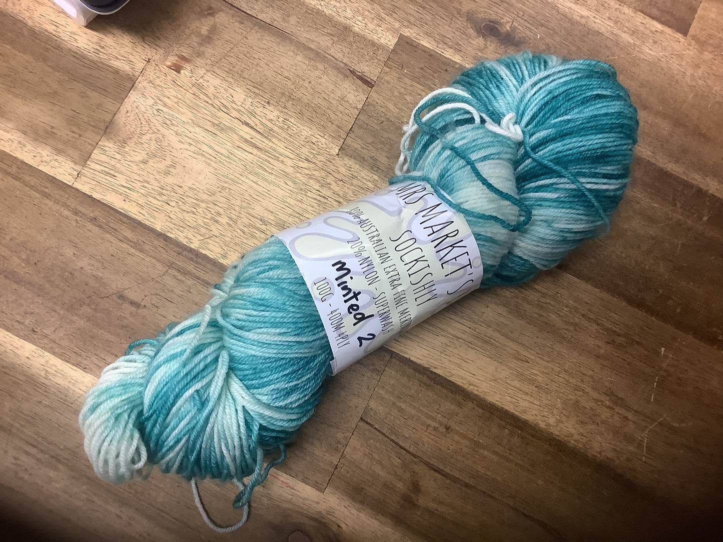Mrs Market's Sockishly Hand Dyed Yarn 4ply