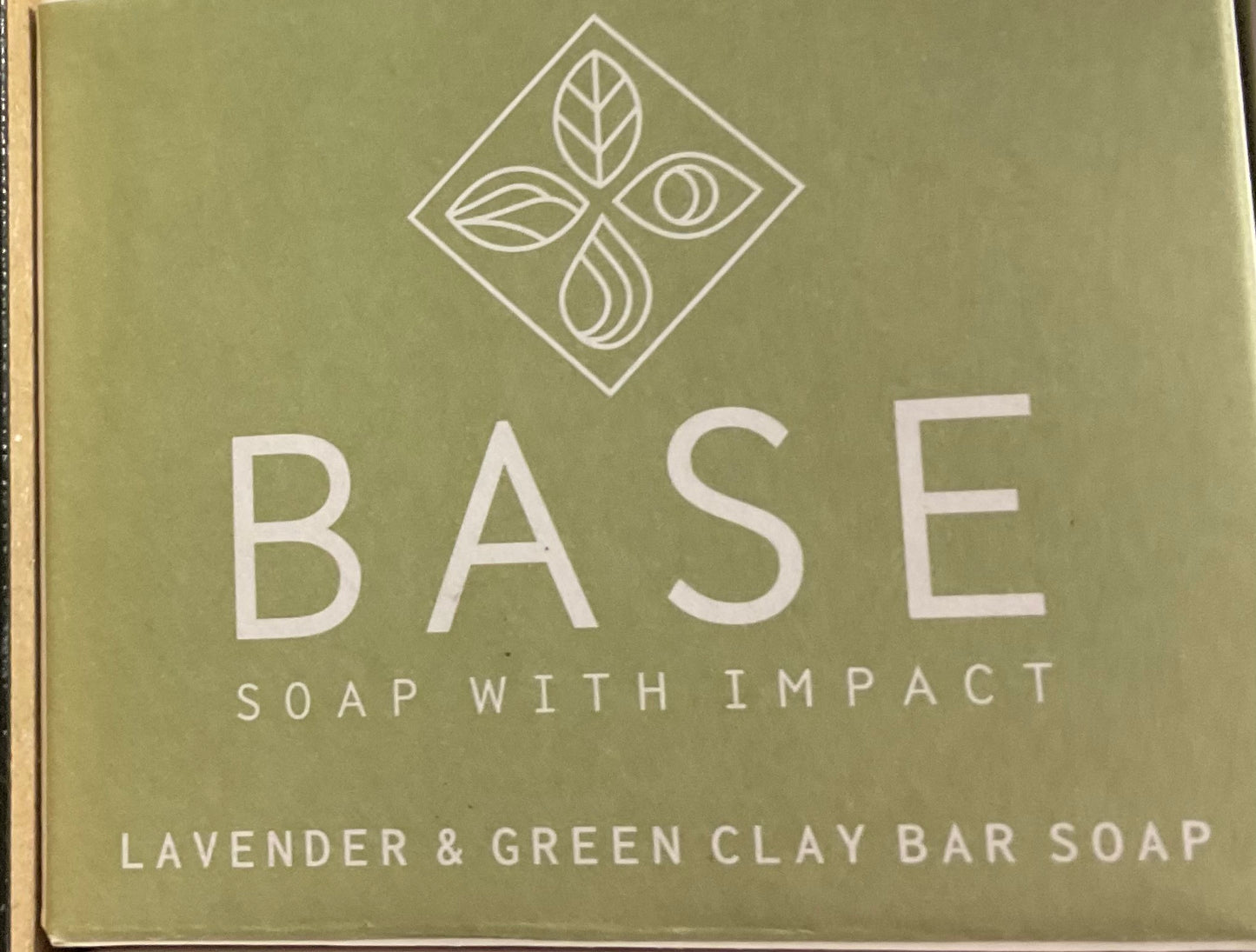 Lavender And Green Clay Bar Soap