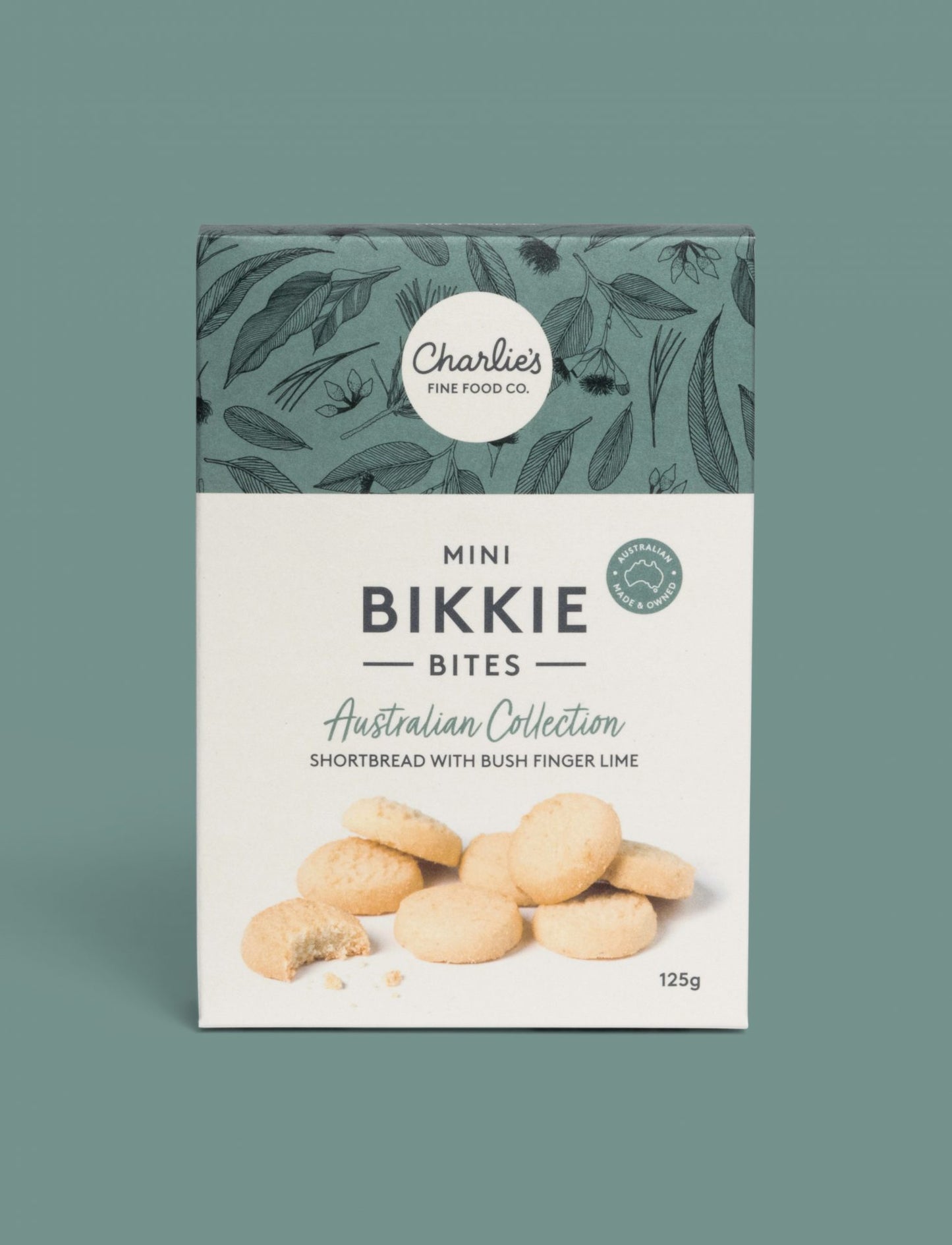 Bush Finger Lime Shortbread Bites 110g