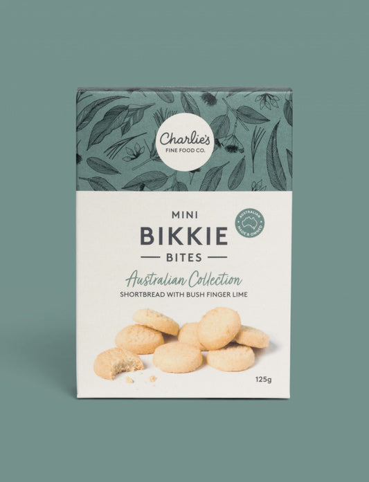 Bush Finger Lime Shortbread Bites 110g