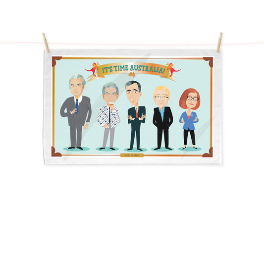 Labor Leaders Tea Towel