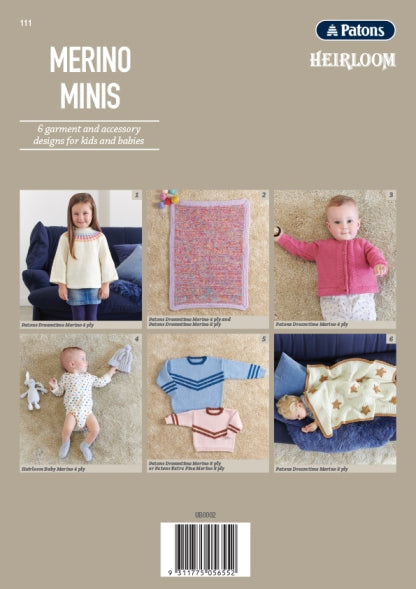 Pattern Merino Minis