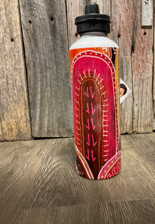 Indigenous Print Drink Bottles - Puwatina (Cave)
