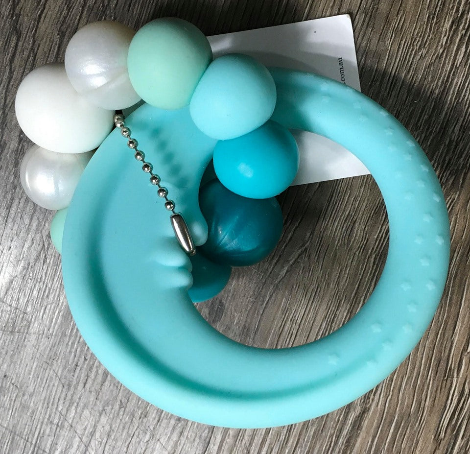 Tiny Moons Teethers Moon & Beads
