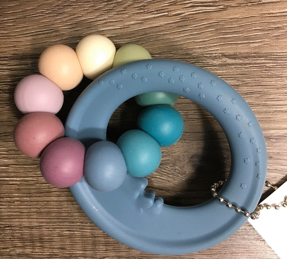 Tiny Moons Teethers Moon & Beads