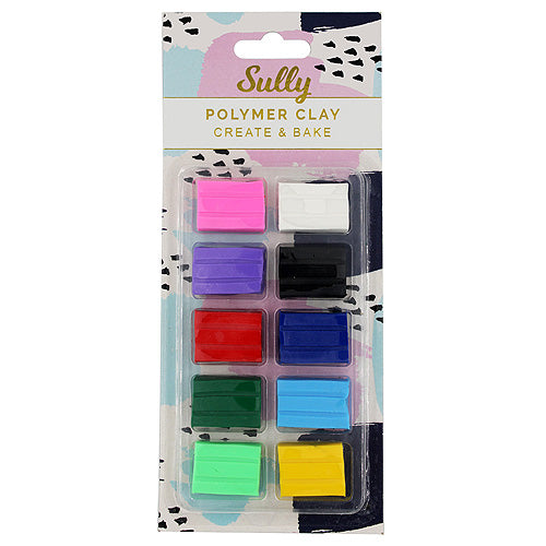 Polymer Clay Multi Pack 10 Colours