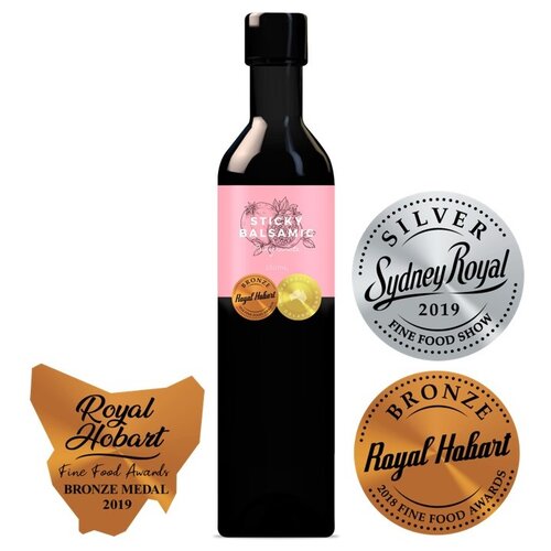 Sticky Balsamic Pomegranate