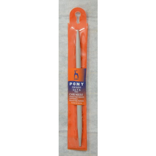 Pony Cable Needle Straight 5.5-7.5mm