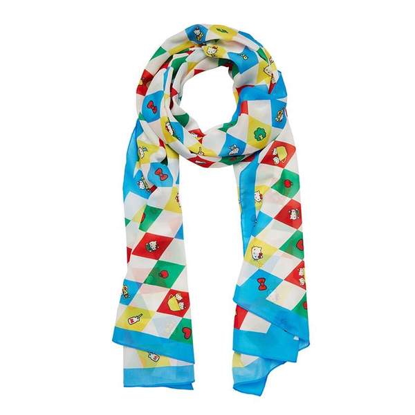 Hello Kitty Argyle Scarf