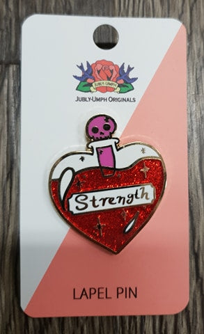 Strength Lapel Pin
