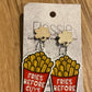 *Earrings Fries Before Guys Dangles