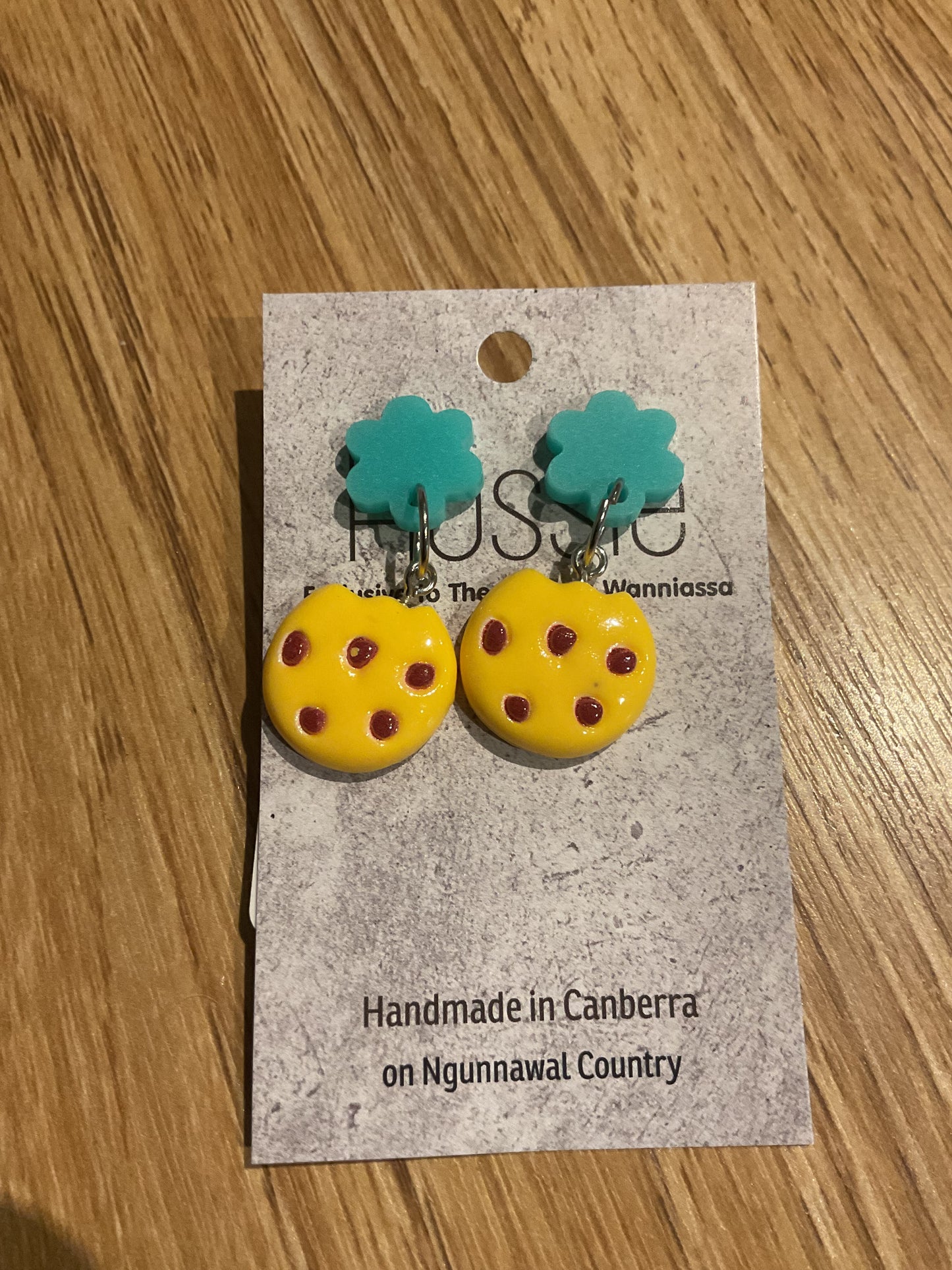 *Earrings Cookie Dangles