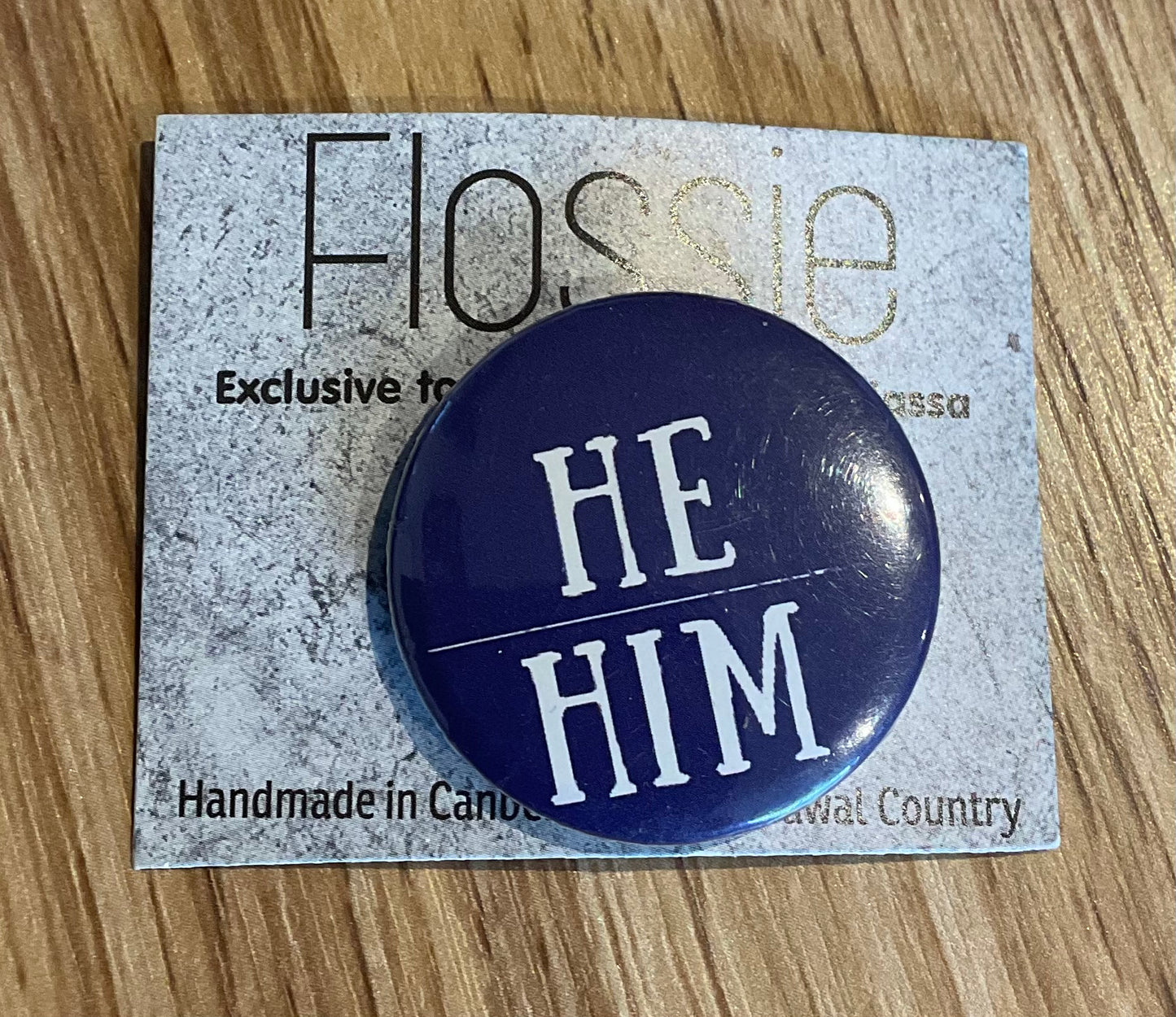 *Pronoun Pin He/Him