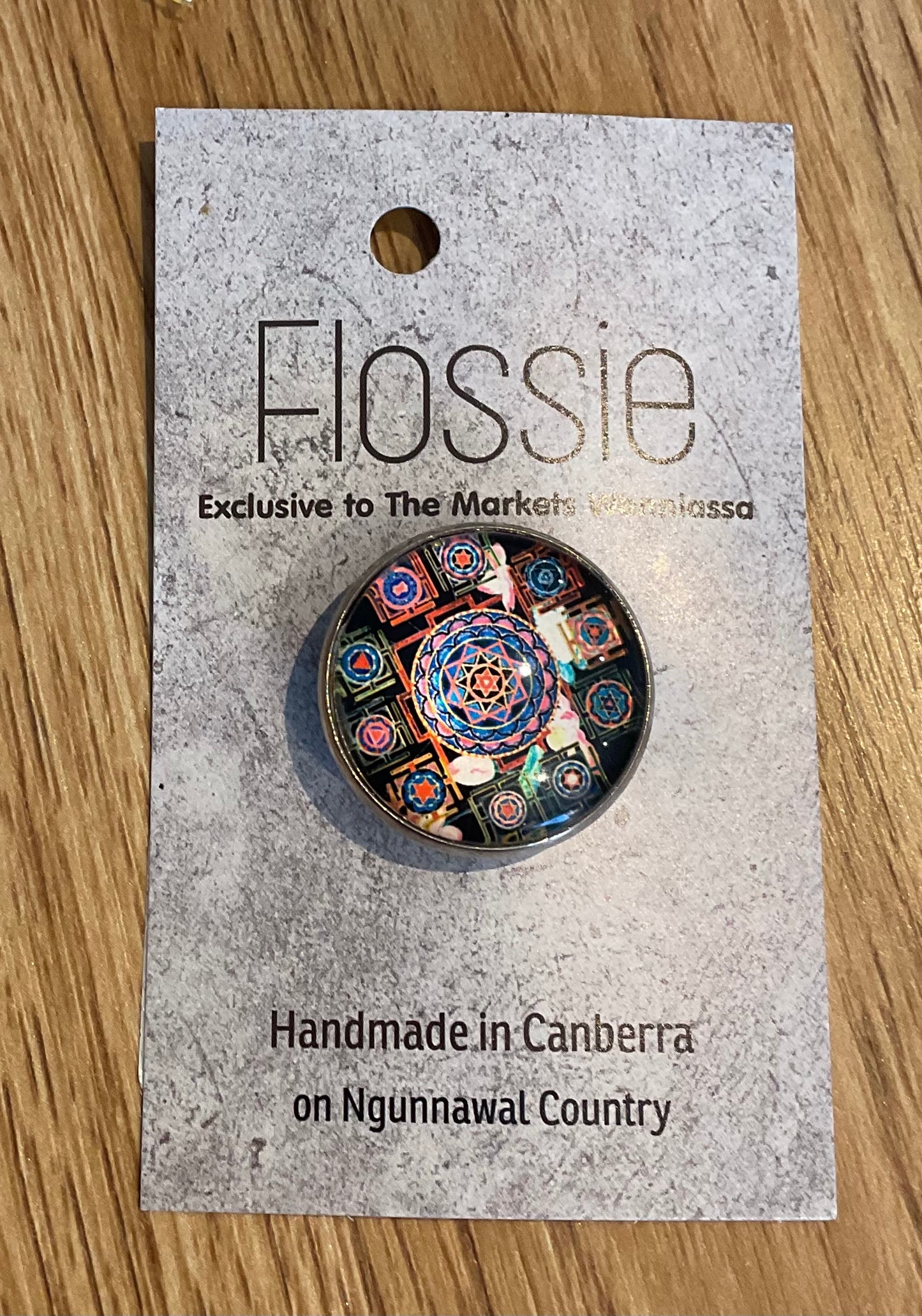 *Brooch Glass Dome