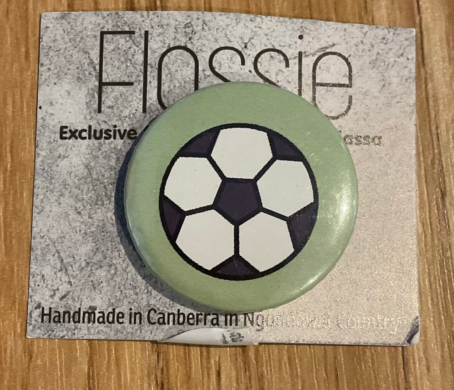*Badge Soccer Ball