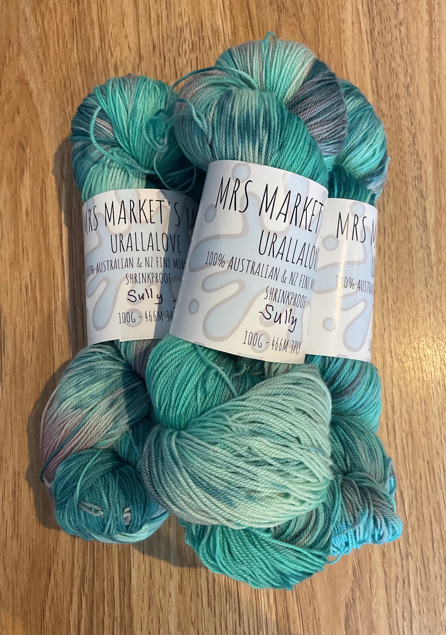 *Urallalove 3ply Yarn Sully