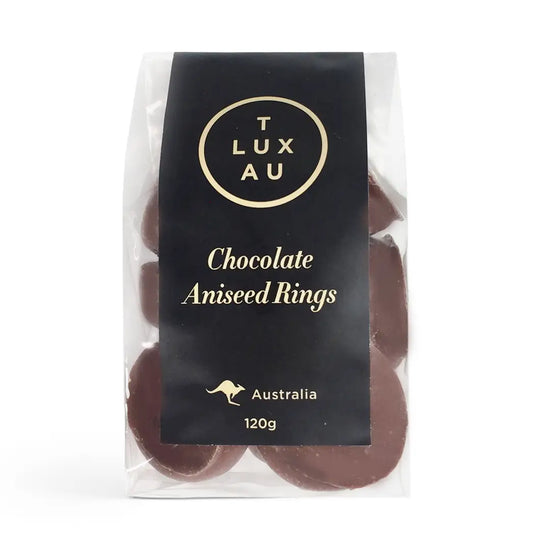 Chocolate Aniseed Rings 100g