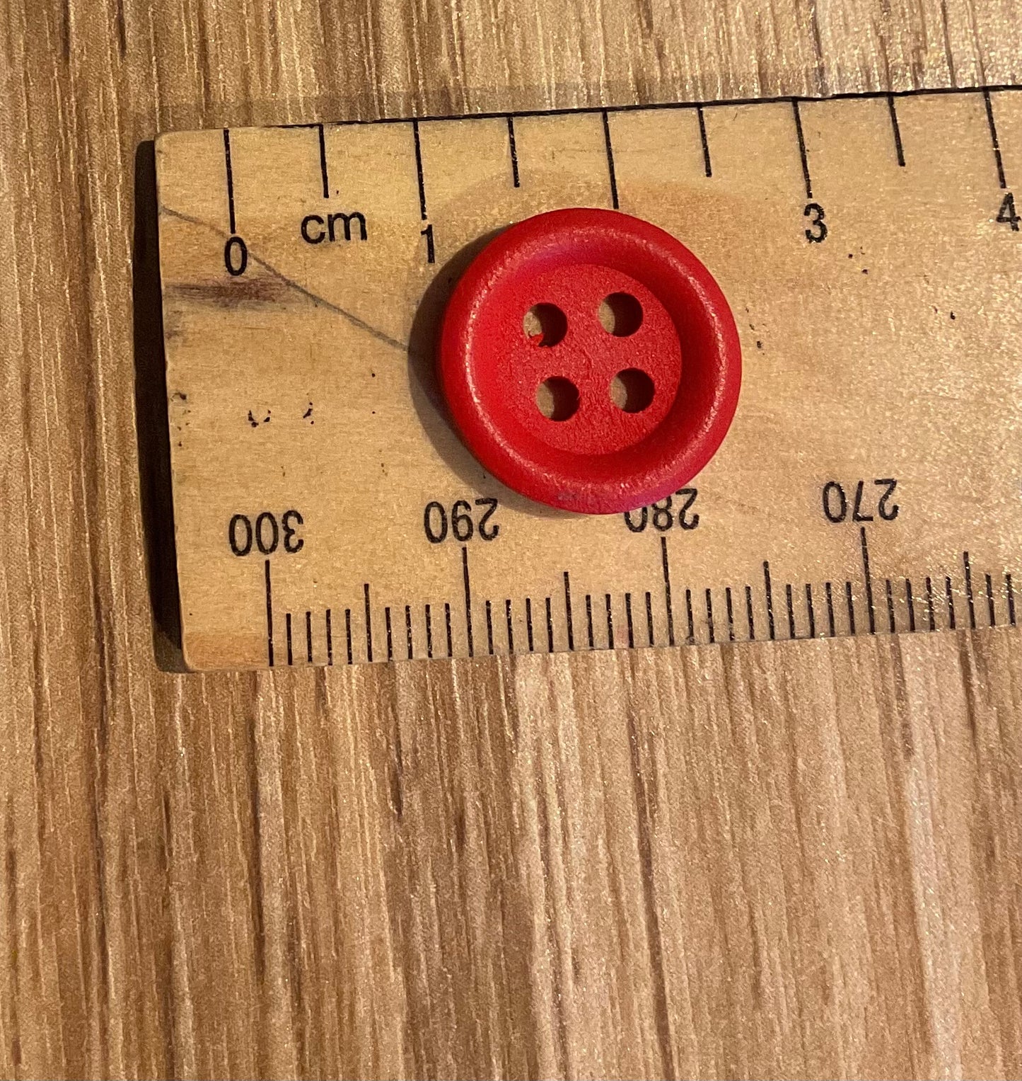 *Loose Buttons - Wooden Bright Colours
