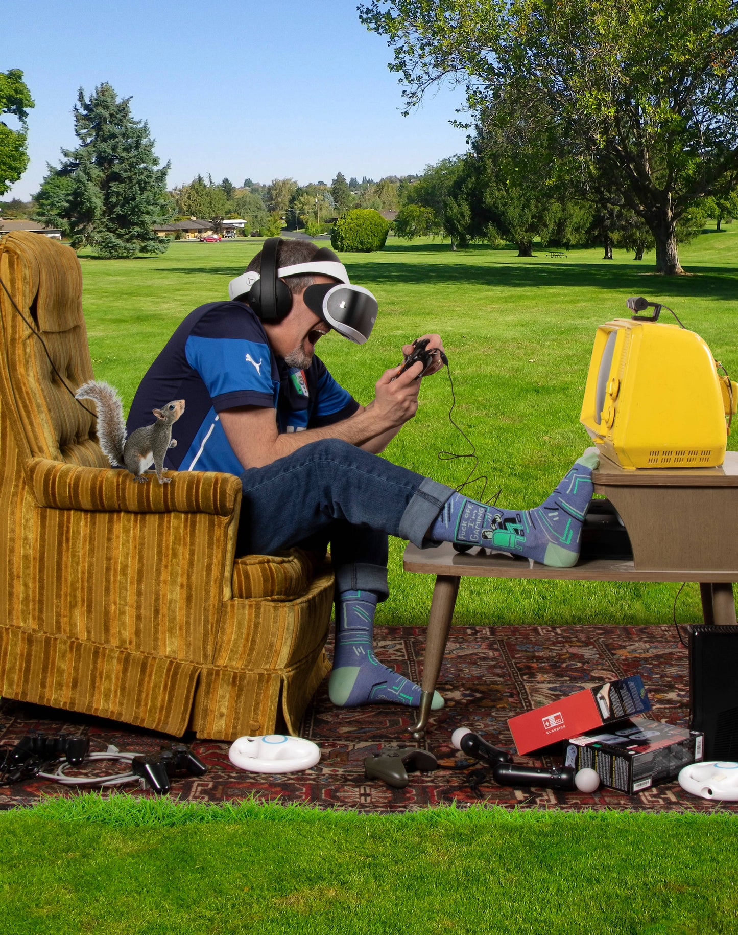 Men's Socks - Fuck Off I'm Gaming