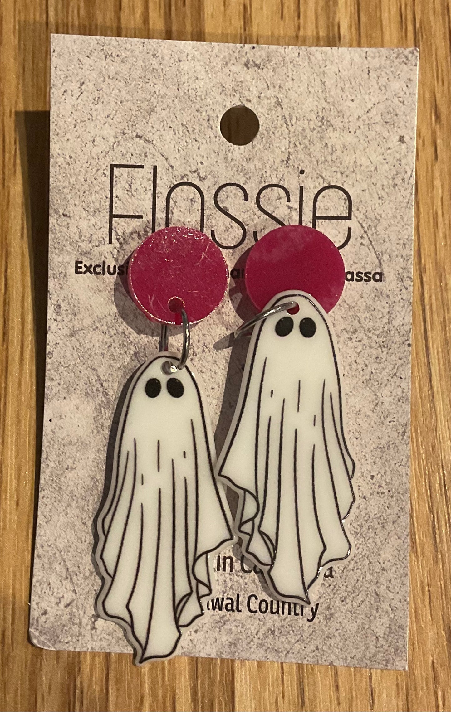 *Earrings Ghost Dangles