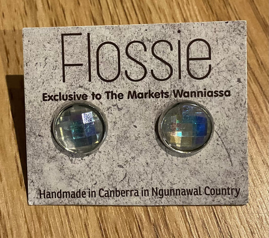 *Earrings Crystal Diamonte Studs