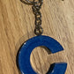 *Keychain Resin Letter C