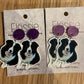 Earrings Border Collie Dangles