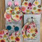 *Earrings Spring Flowers Dangles