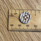 *Loose Buttons -Wooden Printed Spots & Stripes