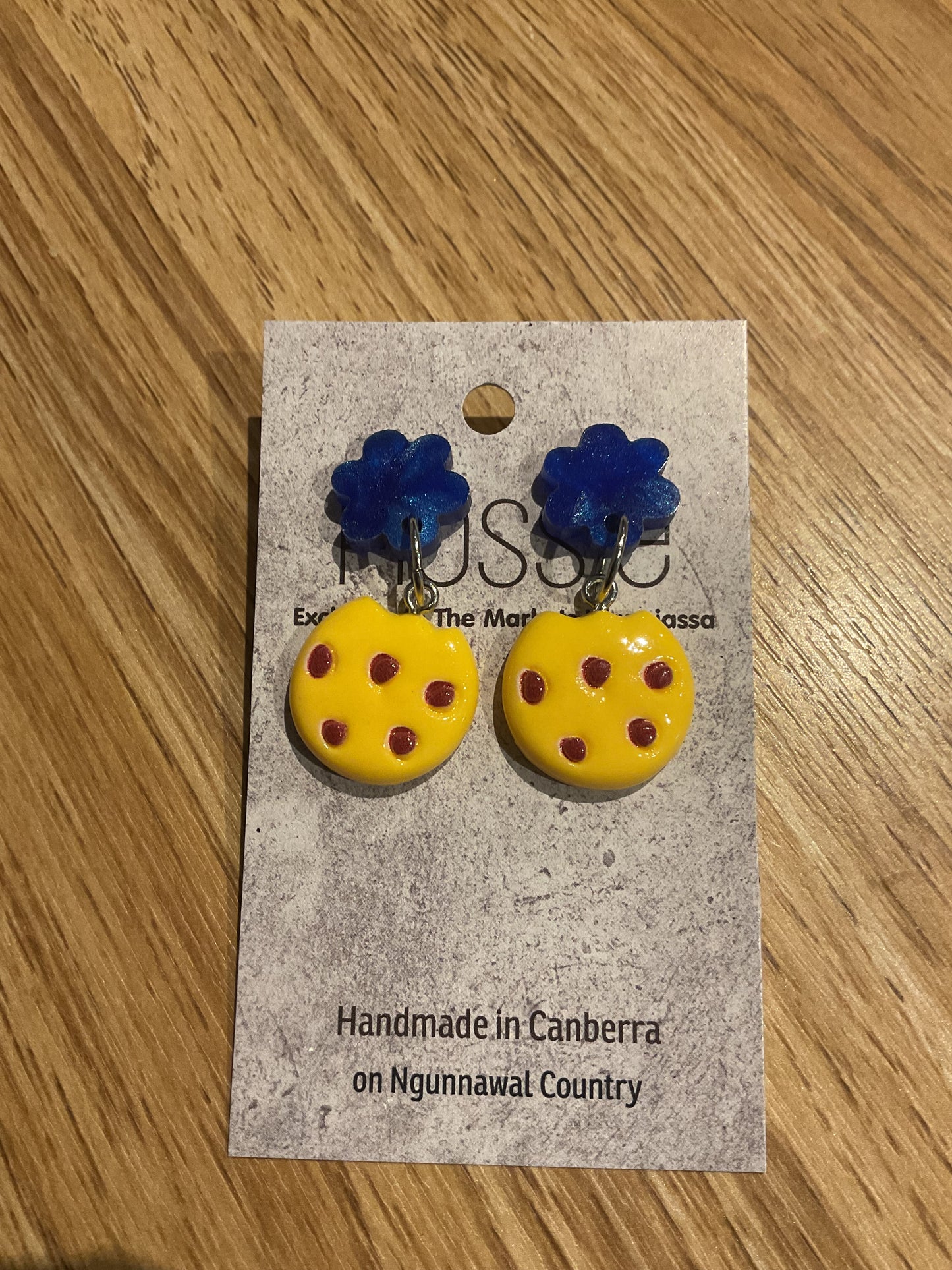 *Earrings Cookie Dangles