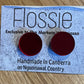 *Earrings Red Round Studs