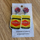 *Earrings Vegemite Dangles