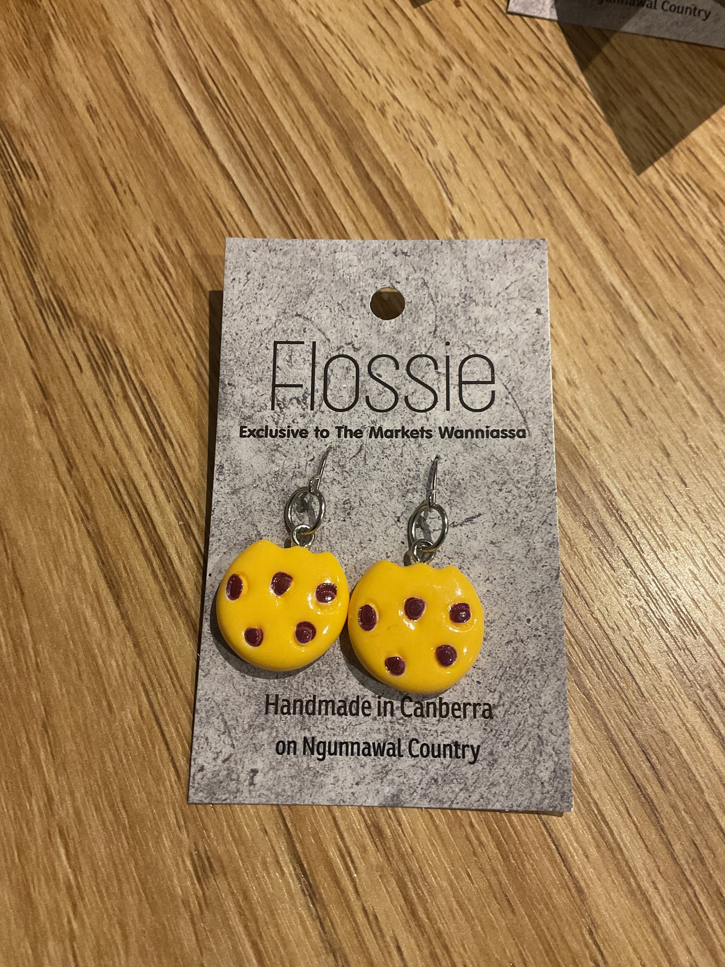 *Earrings Cookie Dangles