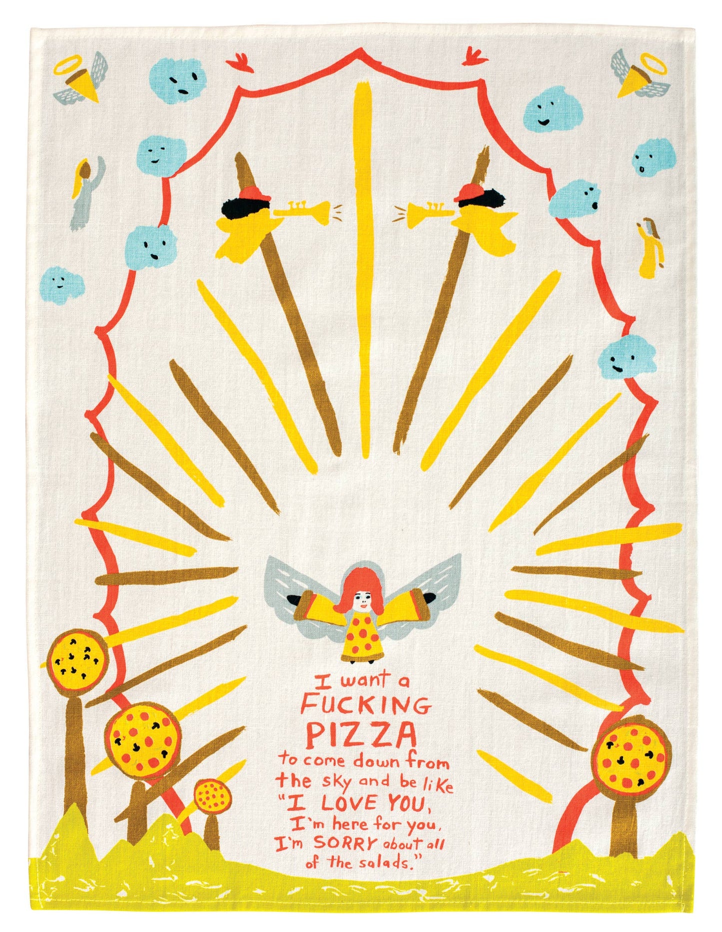 Dish Towel - Fucking Pizza
