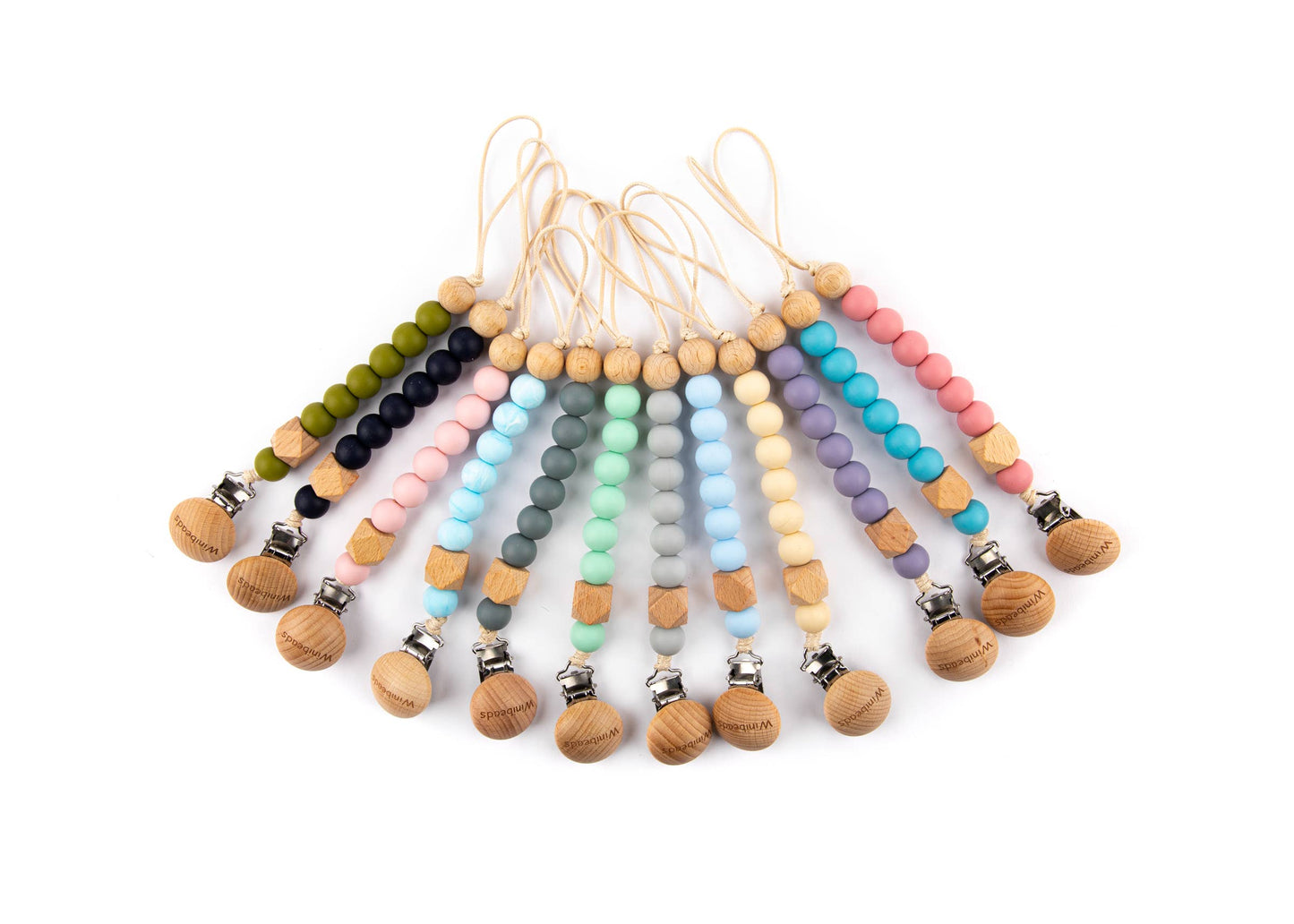 Pacifier Clip/Dummy Chains - Charlie